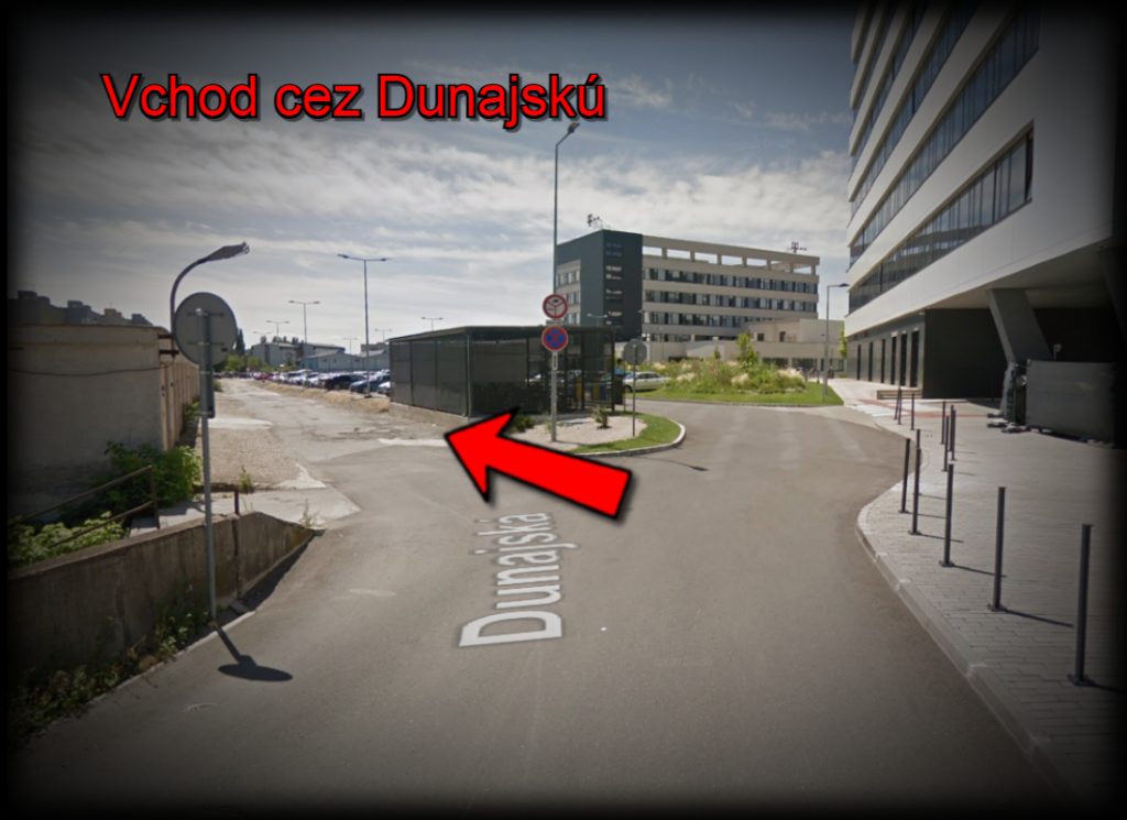 dunajska entrance